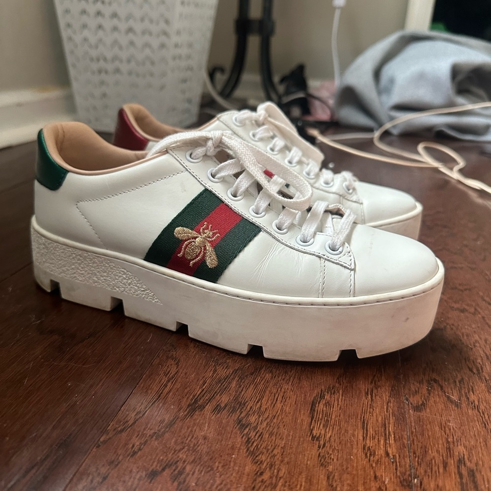 Gucci platform sneakers